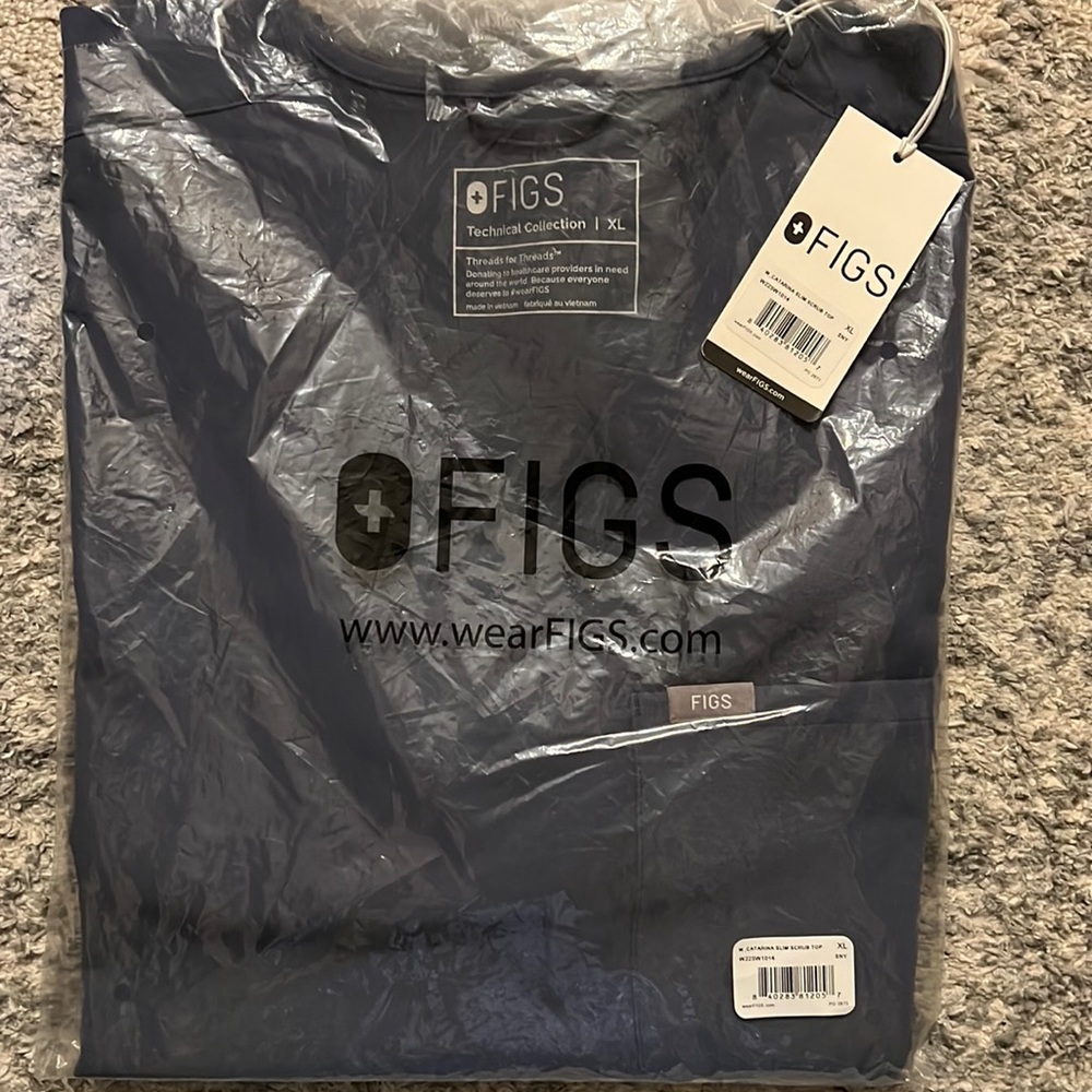 Figs Space Navy Slim Catarina Gem